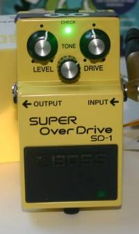 Boss SD-1 'Ewe Screamer' Mod