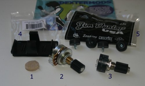 Vox & Dunlop Wah Parts